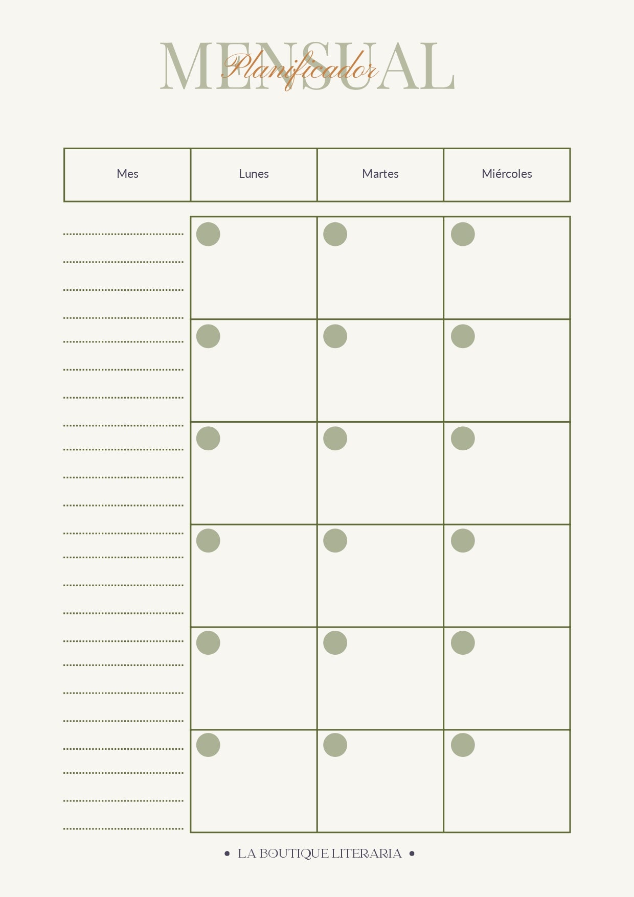 Planner de Lectura - Digital